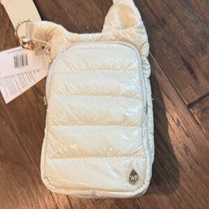 Cream Quilted Wanderfull Bag